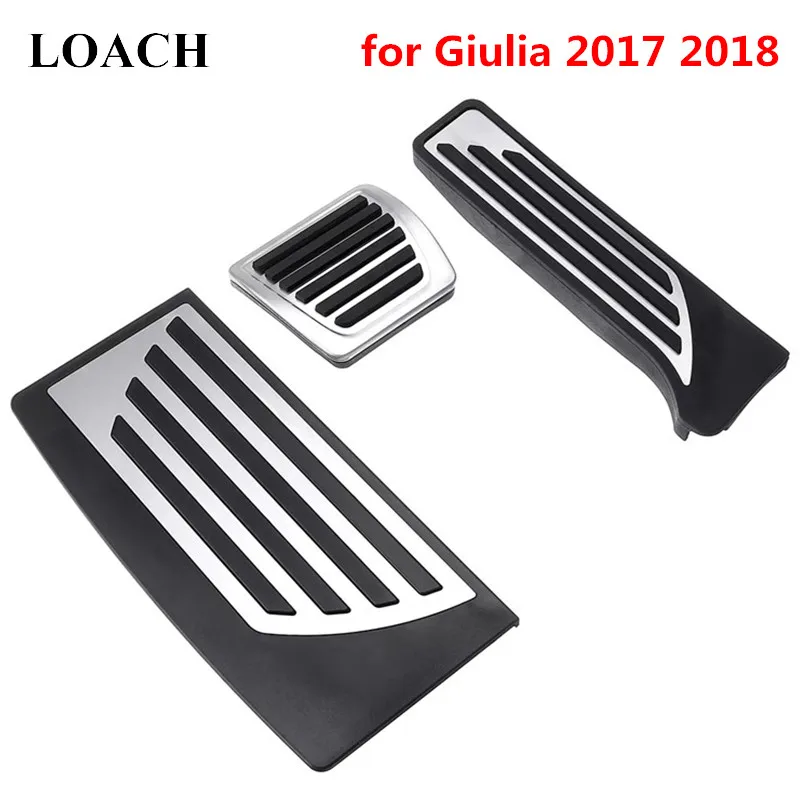 3 шт. подставка для ног топливный тормоз салона автомобиля Педали колодки Alfa Romeo