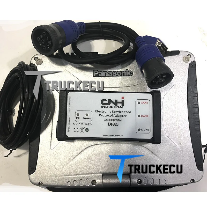 CF19 ноутбук + CNH EST электронный инструмент обслуживания dpa5 V9.0 инженерный уровень