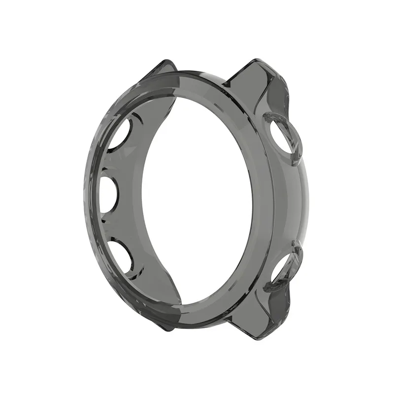 Black ТПУ защитный чехол для Garmin Forerunner 245M 245 Защитный чехол оболочка Смарт часы браслет Цветной защитный чехол - Цвет: Black