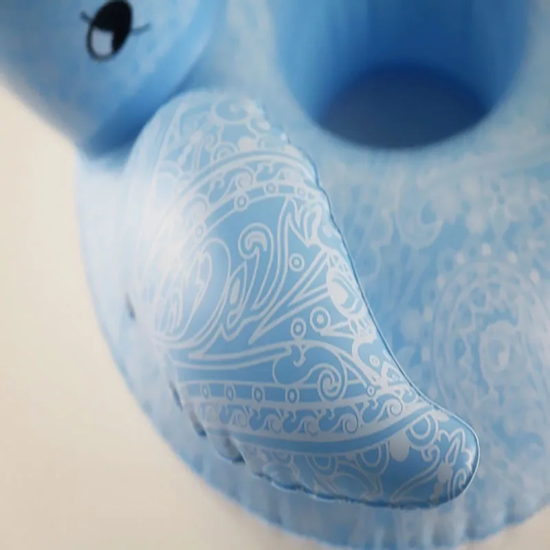 Надувной Держатель для пива в виде мультяшного Кита вечерние поплавок бассейна