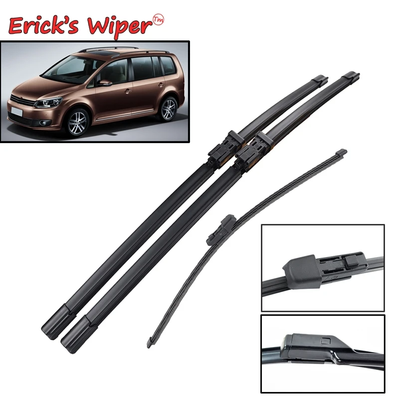 Набор щёток стеклоочистителя Erick's для VW Touran 2010 2015 2014 2013 24 + 18 14 дюймов|wiper blade set|wiper