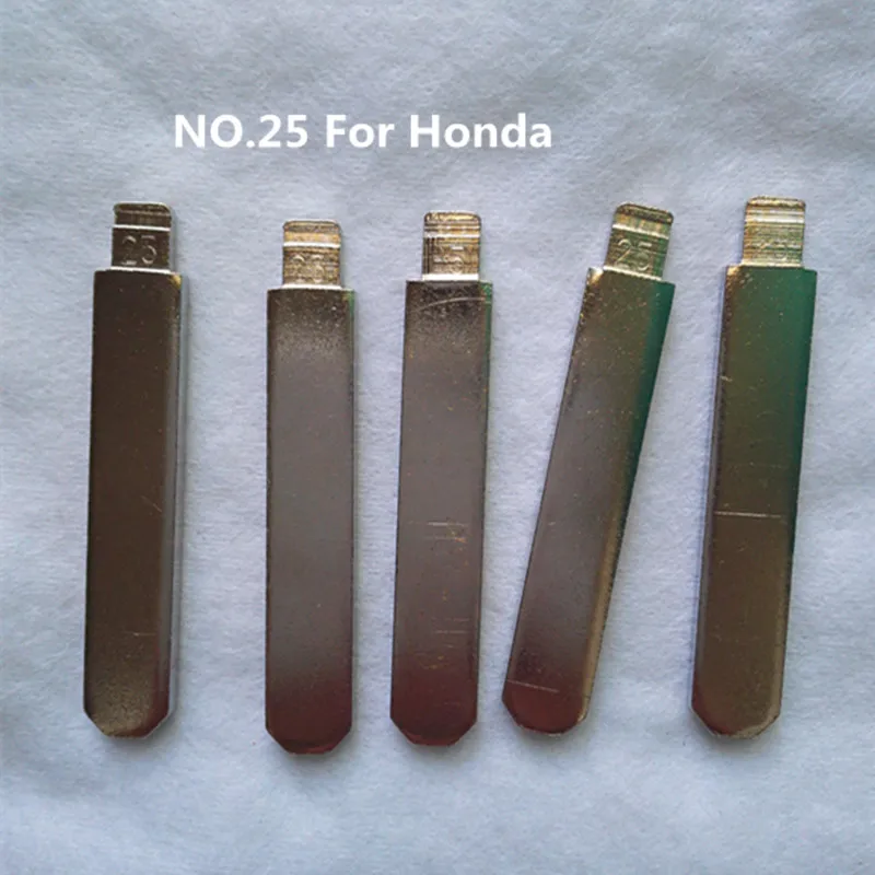 20 шт. No 25 ключ для Honda Accord Fit Civic City Flip складной дистанционный # лезвие ключа
