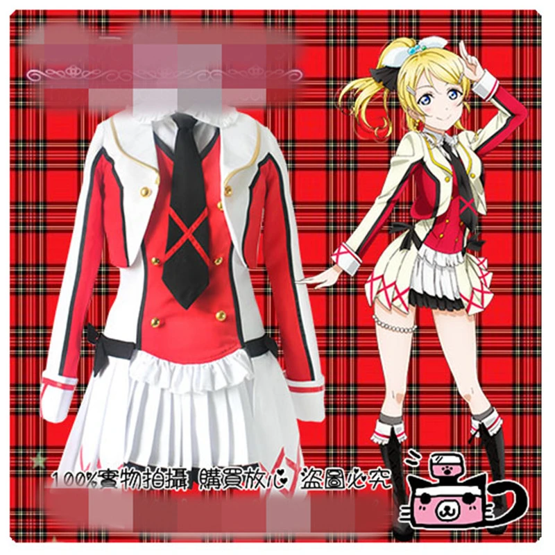 Карнавальный костюм LoveLive miracle wonderful rush Eli Ayase рождественское платье|Костюмы аниме|