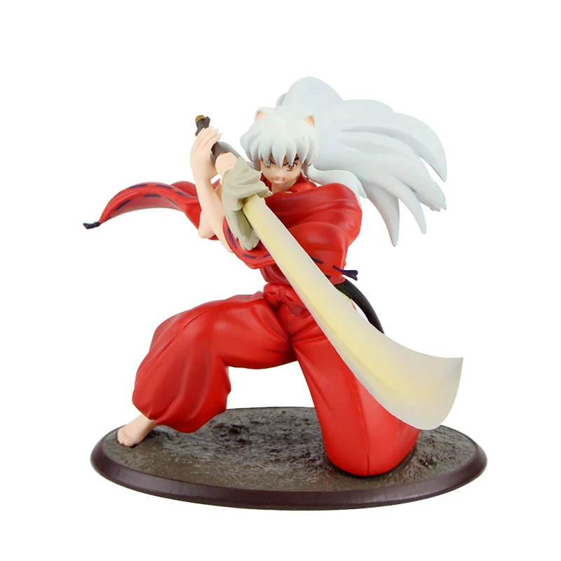 Аниме-Косплей Inuyasha Яша фигура ПВХ Коллекция Кукла Аниме фигурки Модель игрушки 18/23 см
