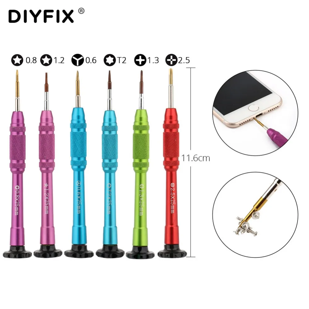 Инструменты для ремонта отвертки и пинцета DIYFIX набор инструментов разборки iPhone