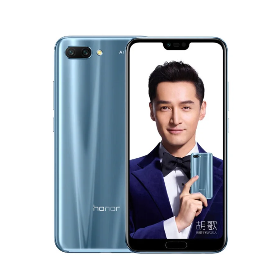 Honor 10 глобальная прошивка NFC Android 8 1 Восьмиядерный мобильный телефон 5 84 дюймов