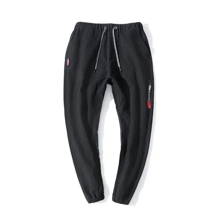 

Spring Autumn New Style Men's Pure Cotton Large Yards Long Pants Loose Casual Tide Fashion Male Trousers Super Plus Size L-8XL