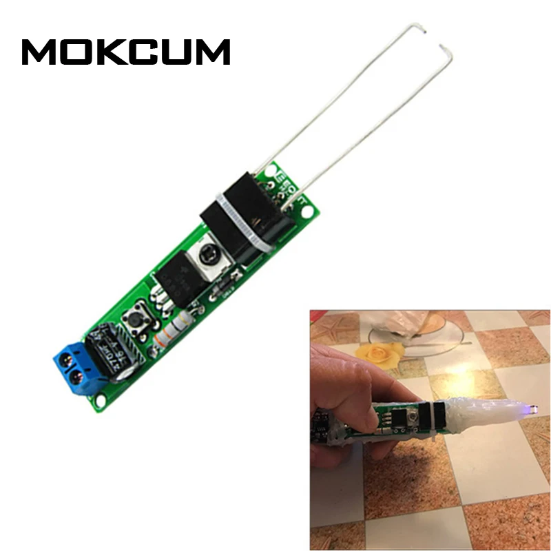 HV-1 генератор высокого напряжения дуговой зажигания DIY комплект дуговой сигареты комплект зажигания DIY высоковольтный модуль DC 3-5 в Зажигалка дуговой генератор