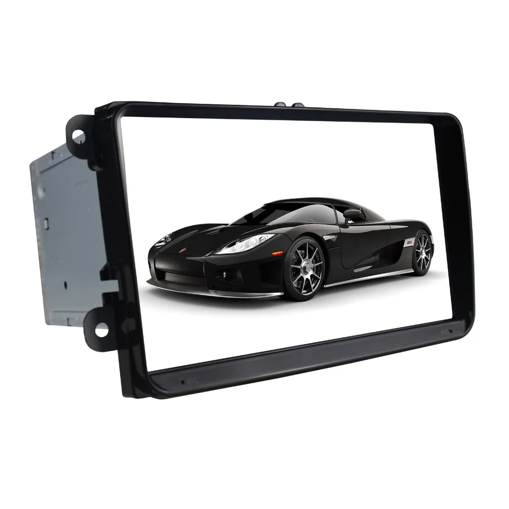 Автомагнитола 9 &quot Android 8 1 ядер для VW Passat B6 B7 CC JETTA Polo 4 ядра стерео без DVD-аудио 1024*600