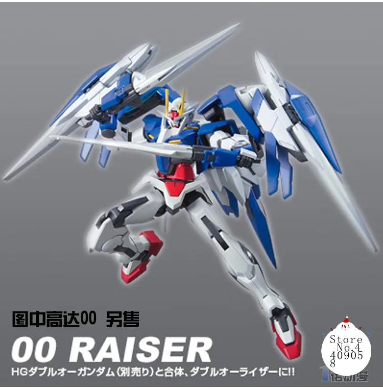 Bandai 56882 00 HG 35 1/144 0 Райзер воина гундама GNR-010 сборки Наборы фигурку модель | Игрушки