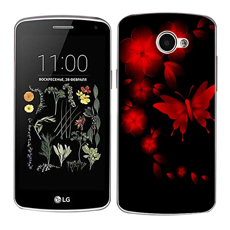 For LG K5 Case Luxury Soft TPU X220 X220DS 5.0&quot K 5 Sea Sand Painted Phone Back Cover Funda | Мобильные телефоны и