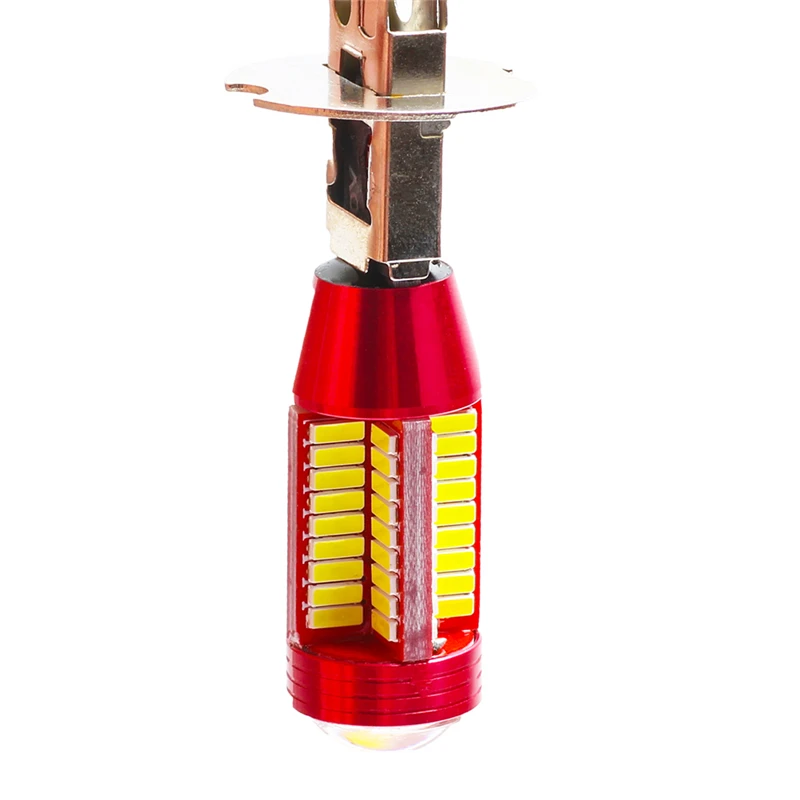 KEYECU 2 шт. чрезвычайно яркие белые H3 4014 78SMD мощные светодиодные лампы для DRL или