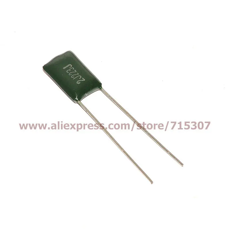 PHISCALE 100 шт полиэфирной пленки конденсатор 630v 22000pf/22nf/0 022 мкФ/2J223J|capacitor discharge welding