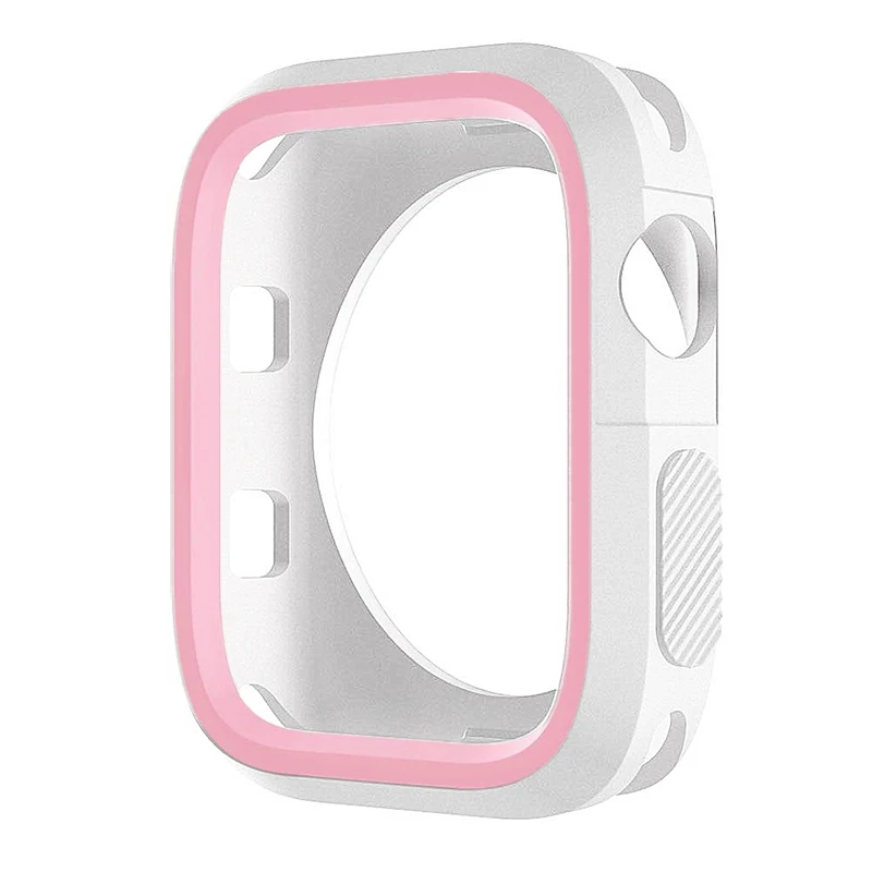 MDNEN 42 мм 38 мм анти-осенний чехол для Apple Watch чехол для Iwatch 1 2 3 4 Мягкий силиконовый чехол 40 мм 44 мм спортивный Чехол