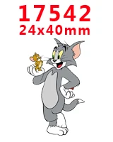 17542 30 шт. с героями мультфильмов плоское украшение из смолы PR 17367 - Цвет: 17542
