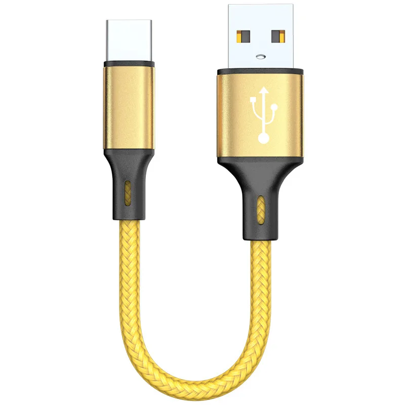 Кабель USB Type-C для быстрой зарядки xiaomi внешний аккумулятор 25 см аккумулятора