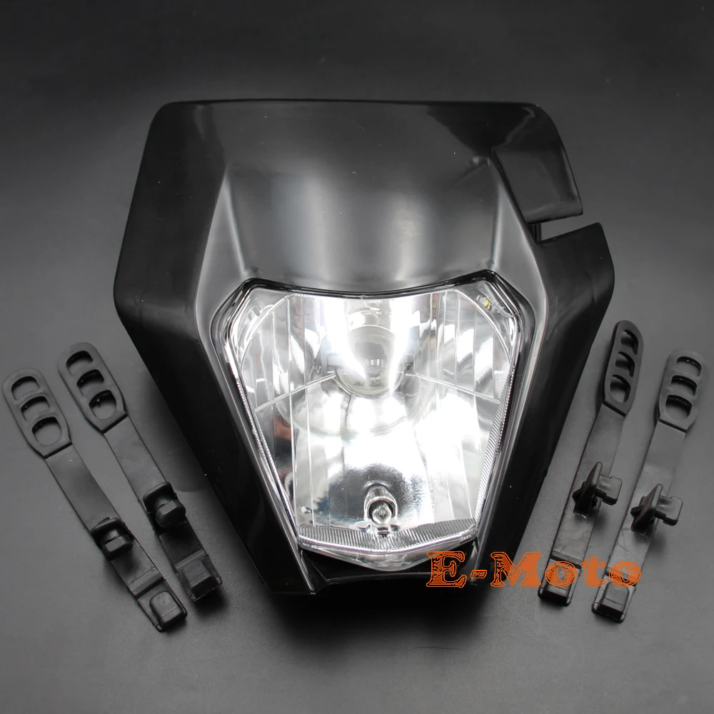 Мотоцикл Dirt Bike Мотокросс Супермото универсальный головной свет фары KTM SX EXC XCF SXF SMR
