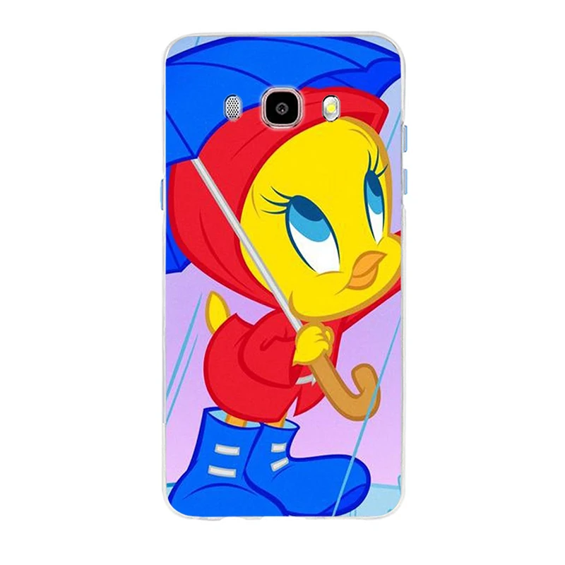 Tweety чехол с изображением птиц Мягкий Силиконовый ТПУ для телефона Samsung Galaxy S6 S6edge