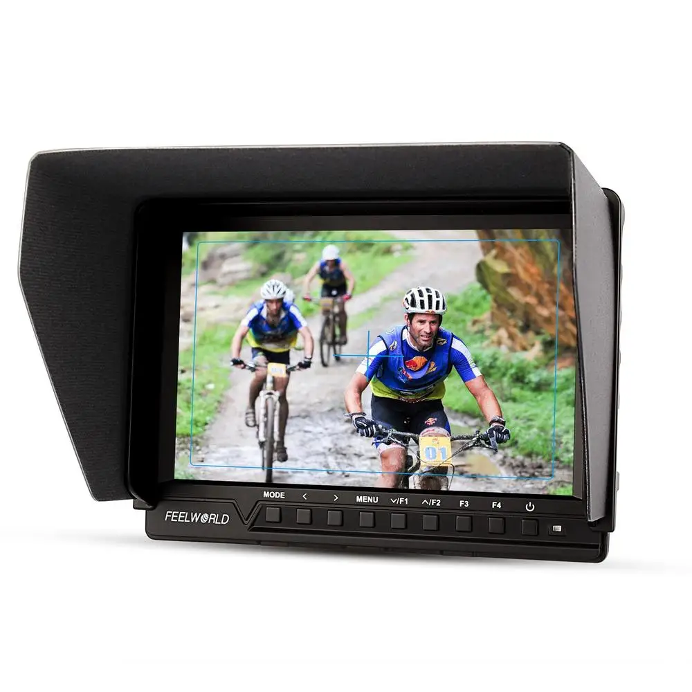 Günstig Feelworld FW-760 + Batterie + Ladegerät + Magic Arm 7 ''Video Monitor IPS Full HD 1920x1200 HDMI 1080p Für BMPCC Für Dslr Kamera