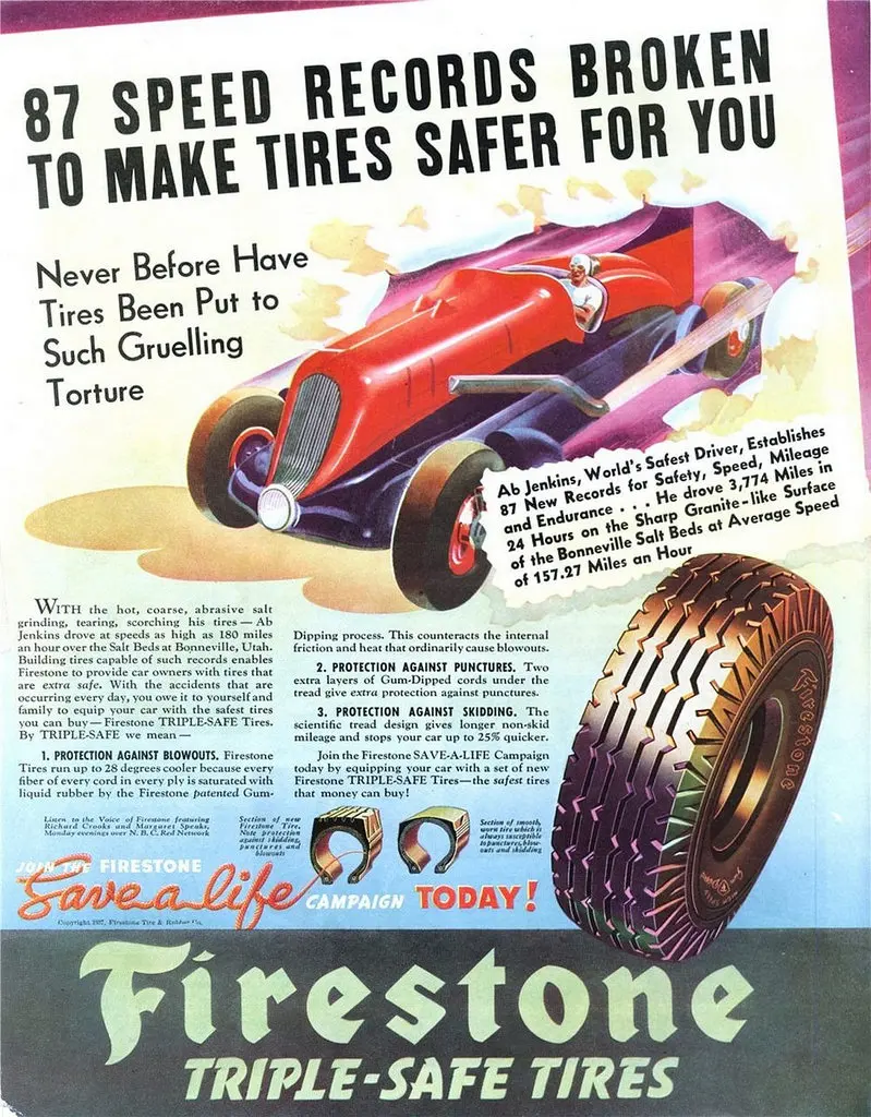Ретро рекламные плакаты 100% FIRESTONE Gum DIP Tire Ads классические настенные наклейки холст