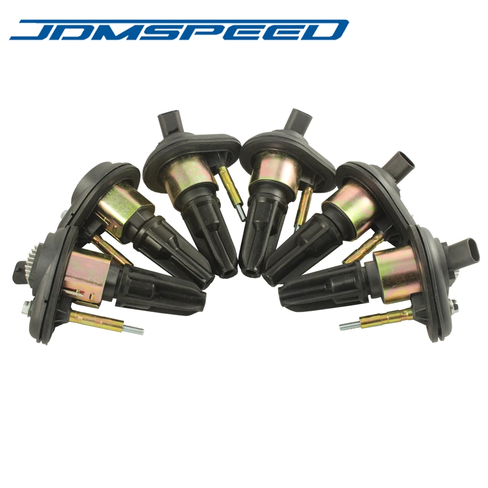 JDMSPEED 6 шт. катушка зажигания UF303 5C1392 GN10114 подходит для Chevrolet 2002 2005 Trailblazer GMC