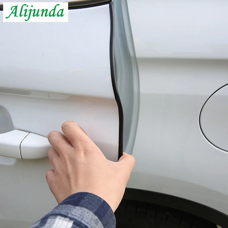 Защита от царапин на двери автомобиля 5 м резина для защиты кромок Уплотнительная наклейка Suzuki Toyota Camry Corolla RAV4