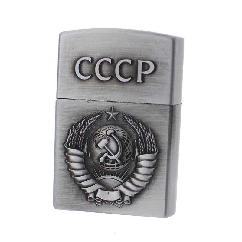Новая креативная Зажигалка Huayue Z1096CCCP с открытым пламенем|Аксессуары для сигарет|