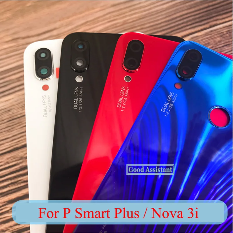 Оригинальный Для Huawei P Smart + ( плюс) INE LX1 / L21 задняя крышка батарейного отсека Корпус
