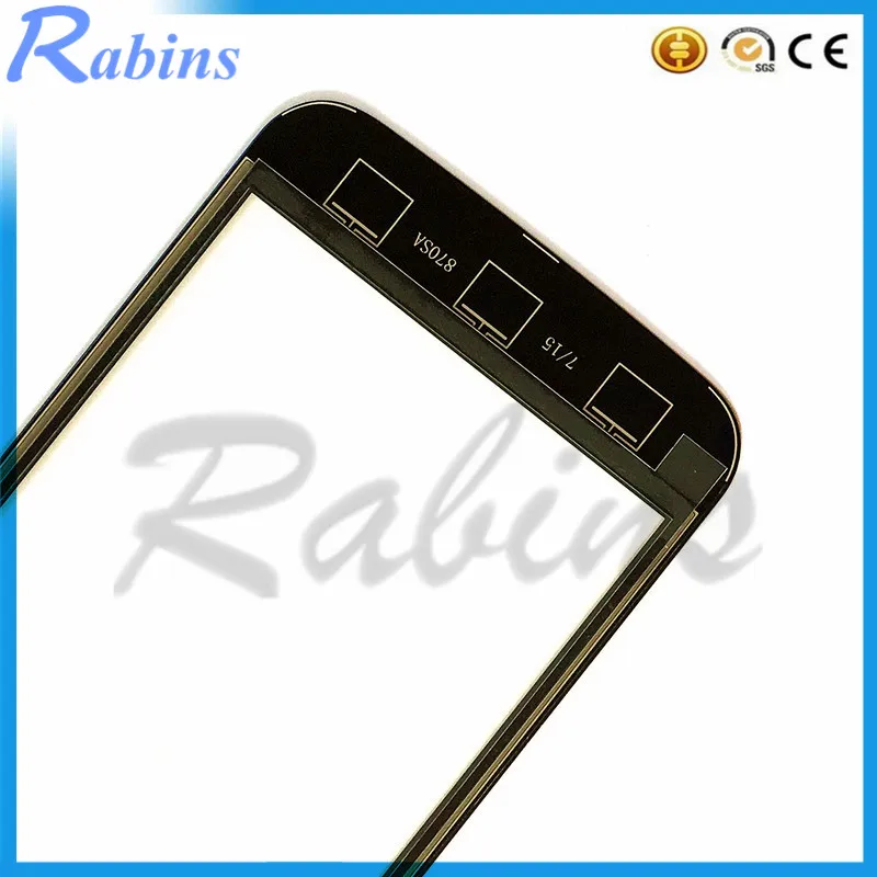 Сенсорный экран Syrinx с дигитайзером на клейкой ленте передняя стеклянная панель