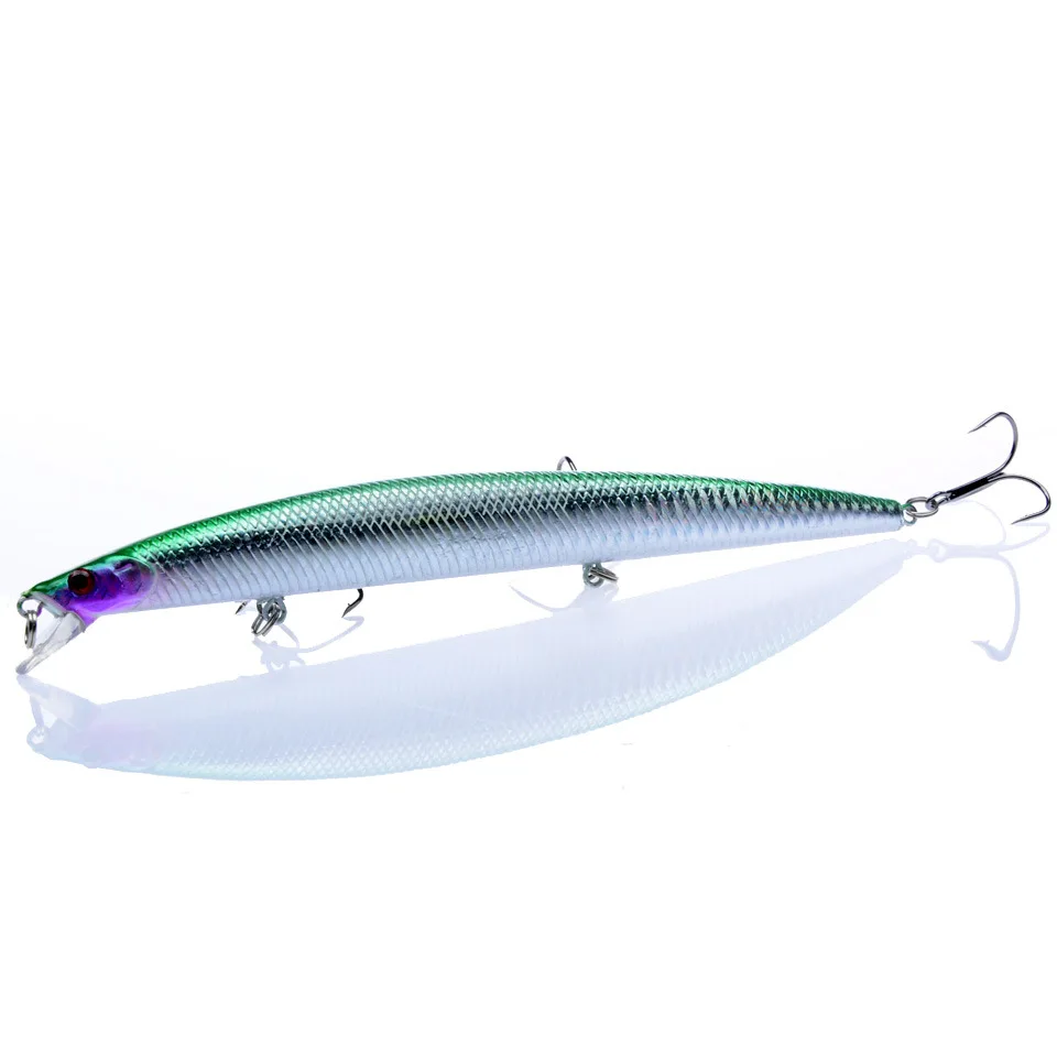 Блесна рыболовная приманка 18 см 23 8 г Твердый воблер Crankbait 3D глаза искусственная