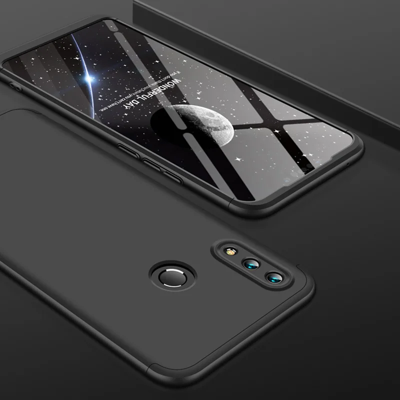 360 полная защита чехол для Huawei P Smart Plus 6 3 дюйма в 1 Гибридный противоударный