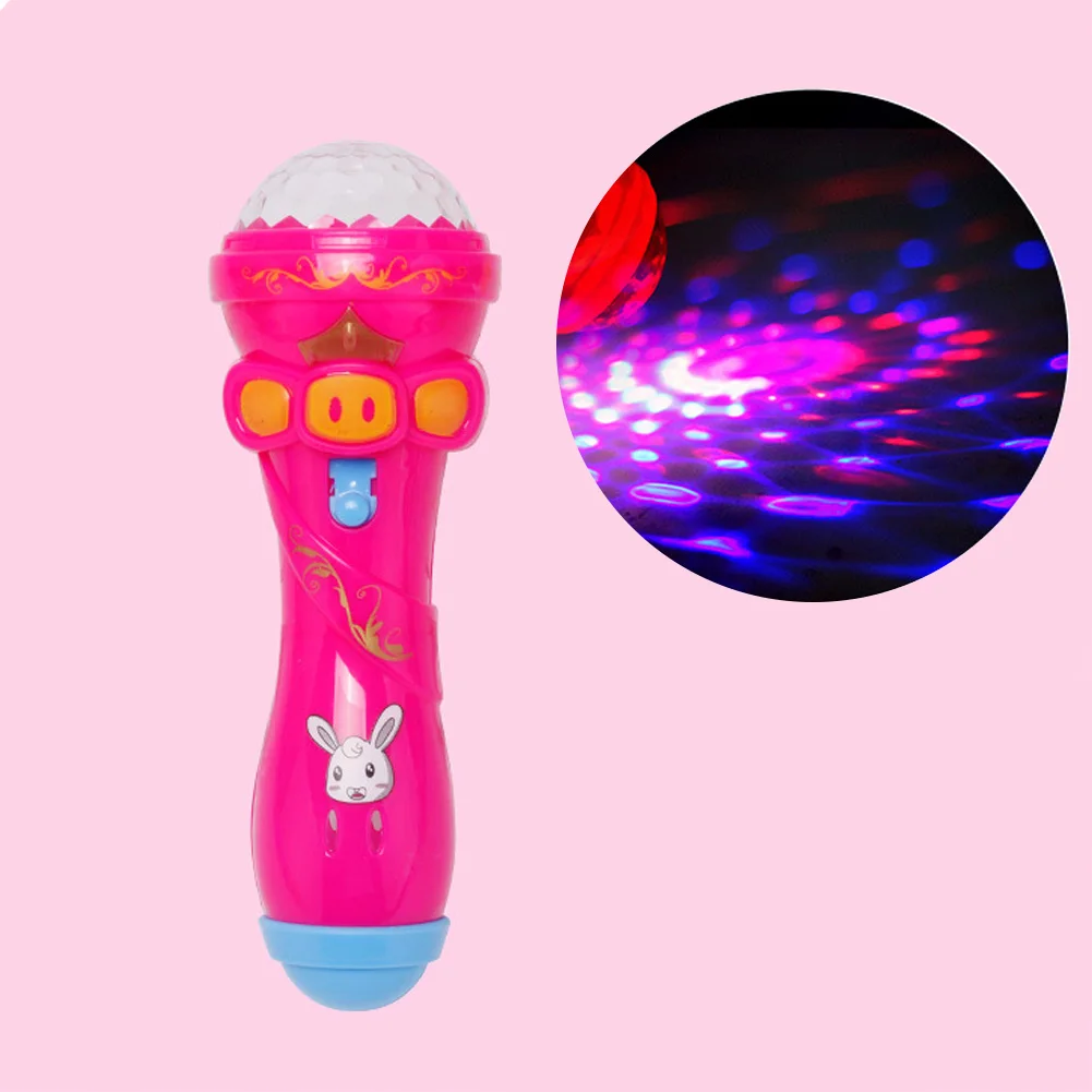 Модель микрофона милый мини-Забавный беспроводной микрофон в форме музыки