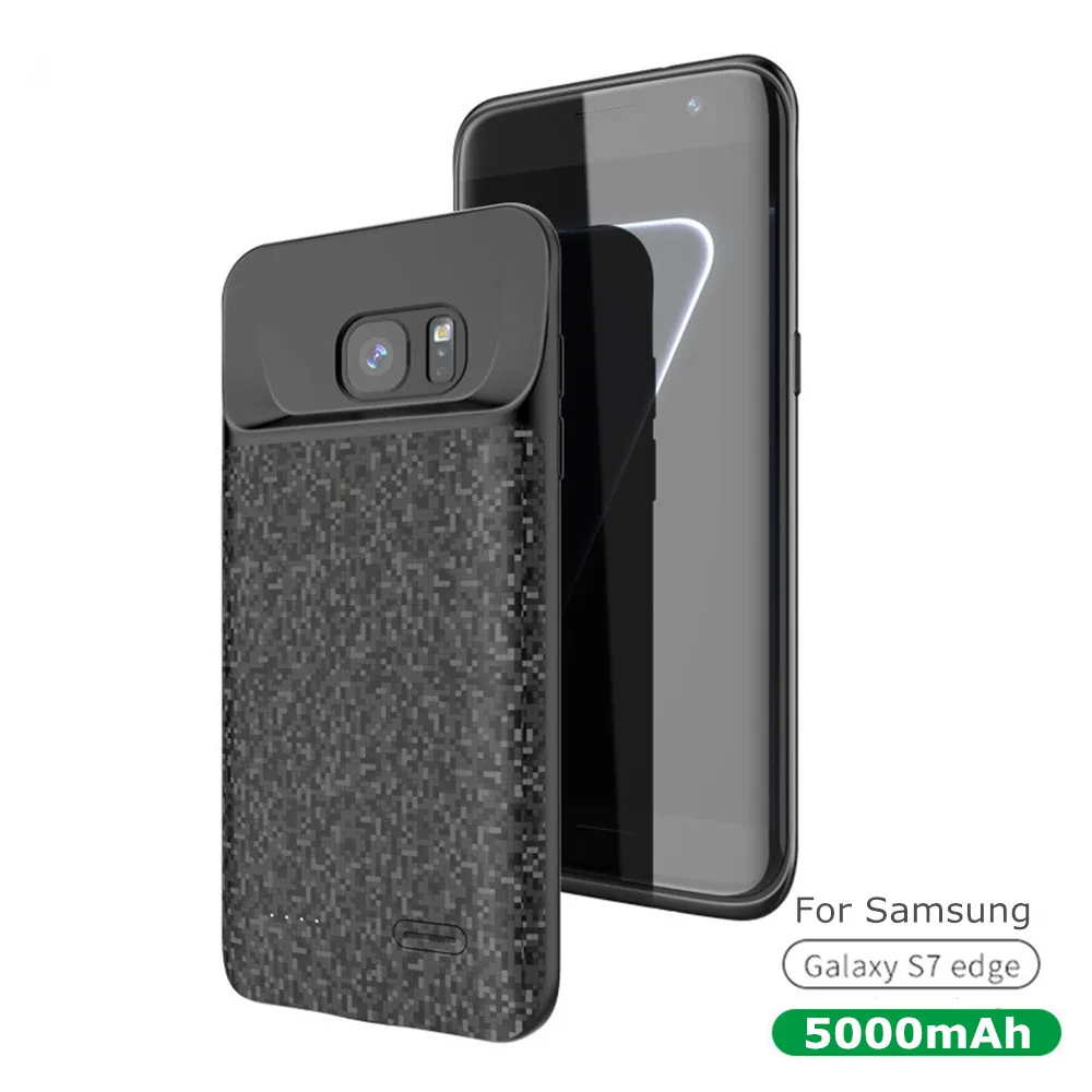 Чехол с внешним аккумулятором на 5000 мА · ч для Samsung Galaxy S7 Edge | Мобильные телефоны и