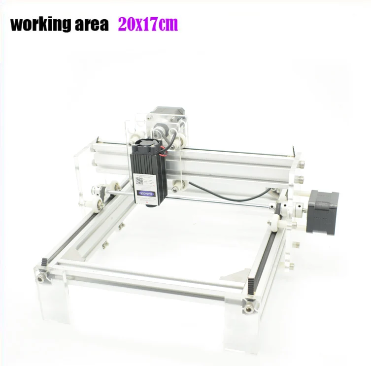 GRBL CNC 5500 МВт DIY 2017 Настольный двухосный лазерный гравировальный станок