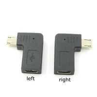 90 degree l shape micro usb male to type c female converter adapter right left angle connector for samsung s7 xiaomi huawei
