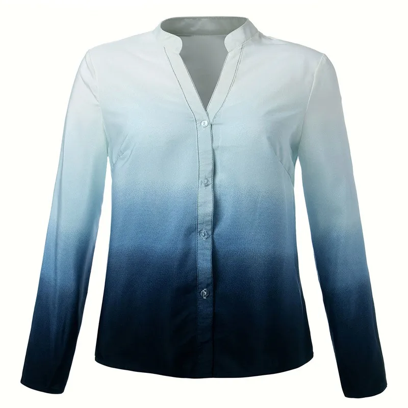 2020 женские блузки с длинным рукавом сексуальные V образным вырезом Blusas Модные