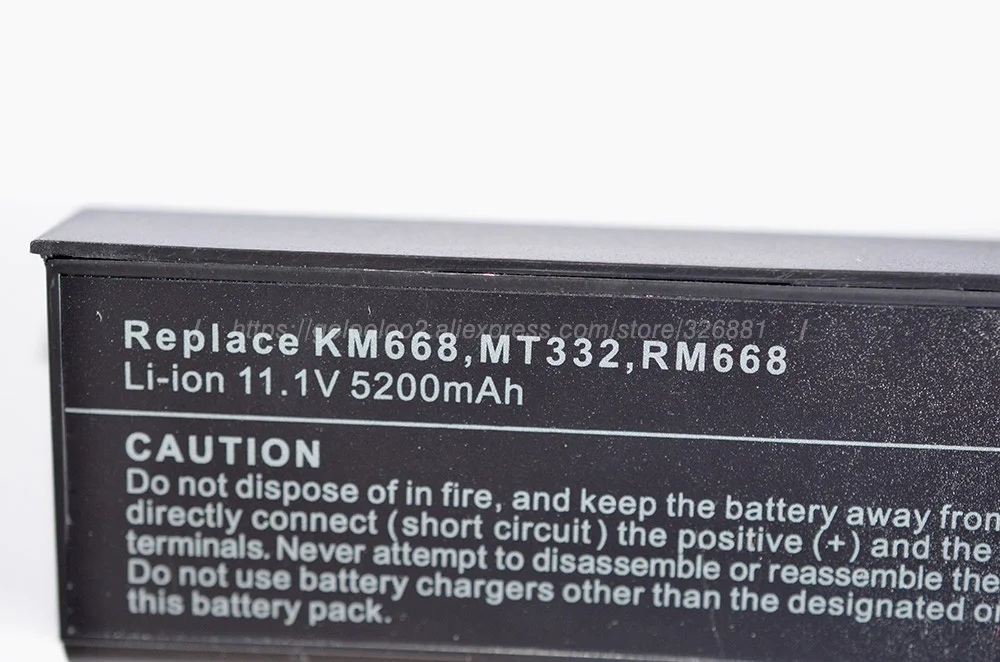 Golooloo Батарея для dell Latitude E5400 E5410 E5500 E5510 0RM668 312 0762 0769 0902 451 10616 10617 KM668 KM742|battery for dell|4400mah