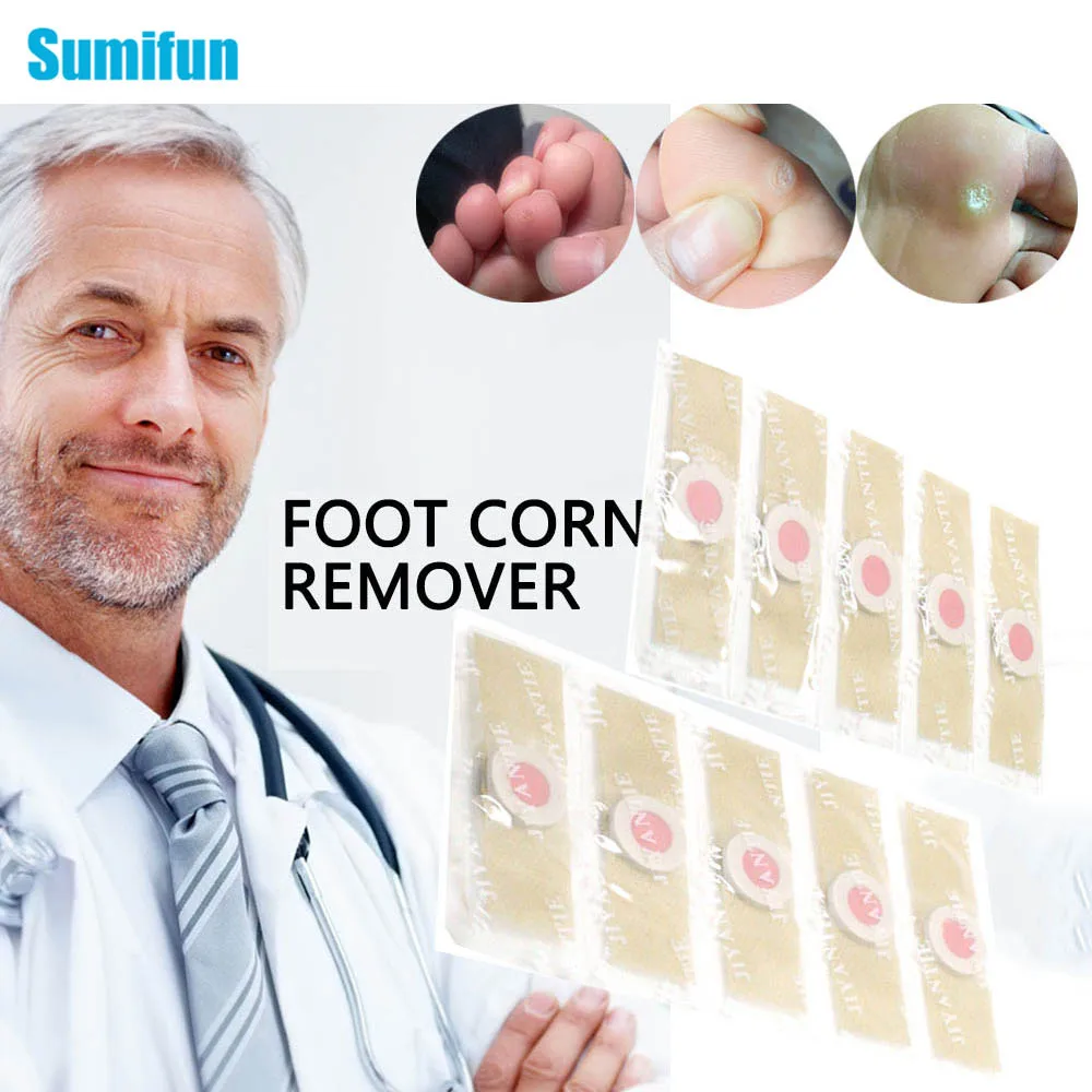 Sumifun 12 шт. пластыри для удаления мозолей ухода за ногами медицинский пластырь
