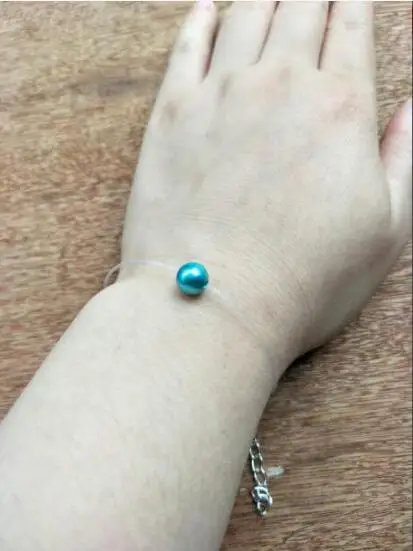 S 148 2017 индивидуальный простой дикий Невидимый жемчужный короткий браслет из