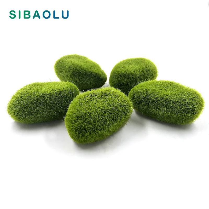 Миниатюрные фигурки для украшения сада 5 шт./пакет мини-имитация зеленой травы DIY