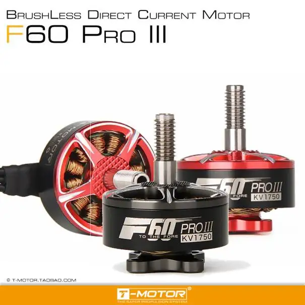 Новое поступление T motor Tmotor F60 PRO III 2207 1750/2500/2700kv бесщеточный Электрический мотор