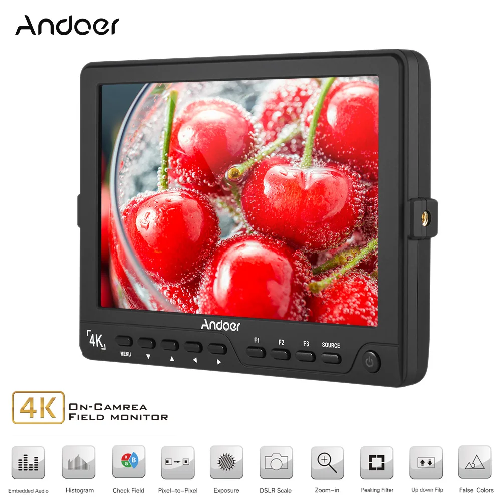 Andoer S7 профессиональный 7 дюймовый полевой монитор для камеры IPS Full HD видеомонитор