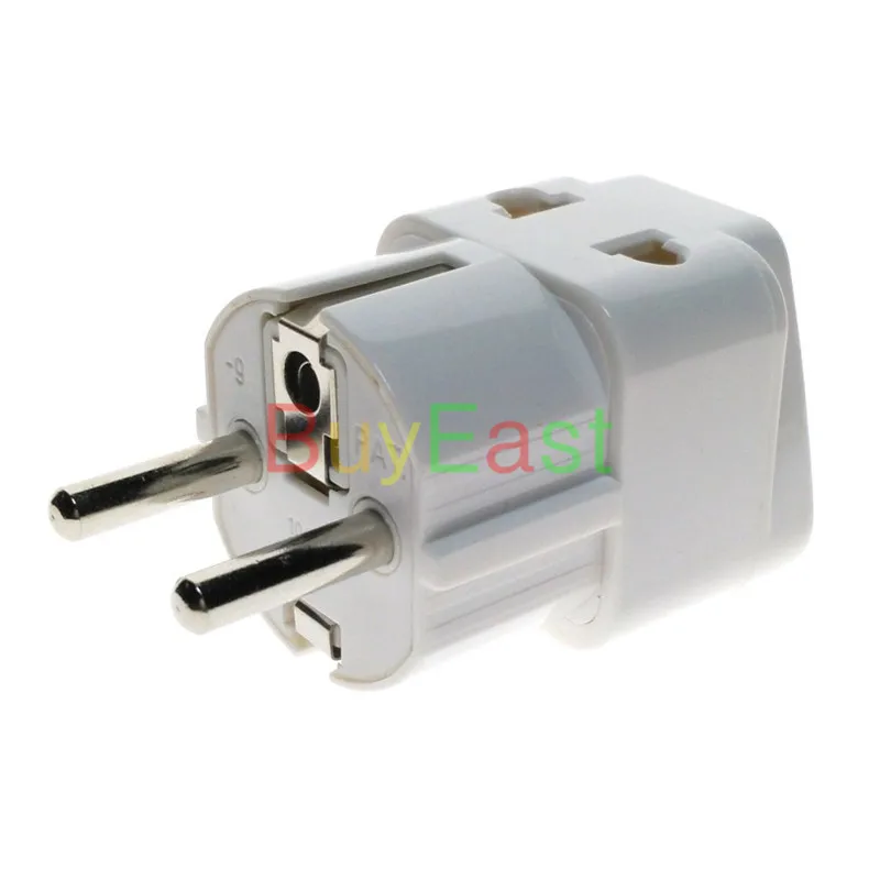 2 шт. Schuko Франция Германия Россия адаптер для путешествий выхода AC Power Plug изменить