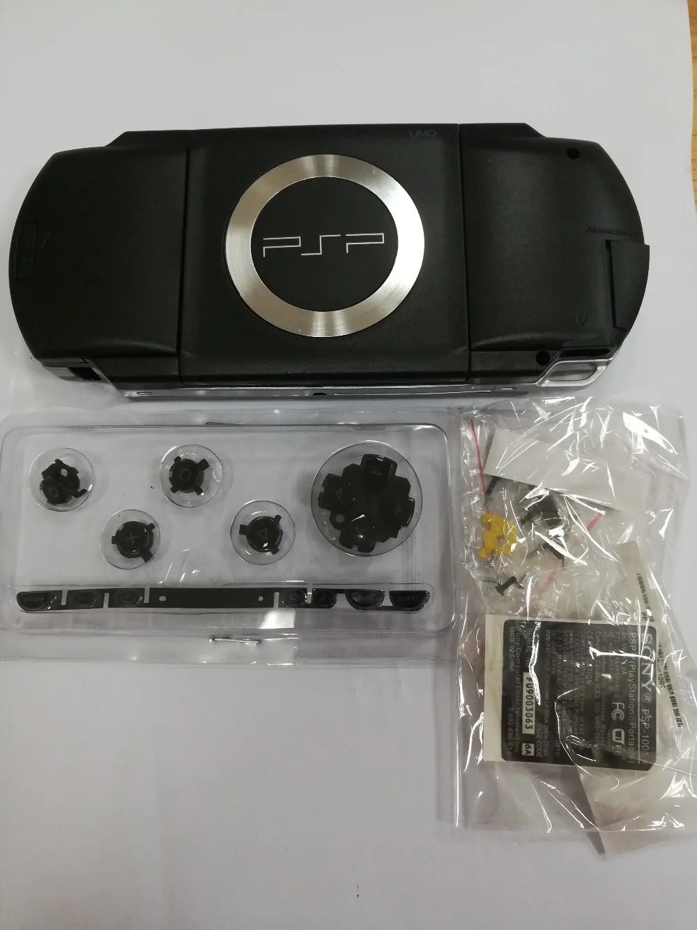 Бесплатная Доставка! Чехол-накладка 9 цветов для PSP 1000 1K с полным корпусом и