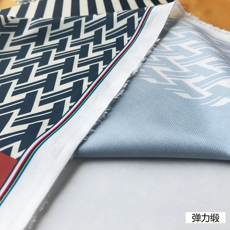 New 145cm wide color matching autumn new digital printing manual DIY clothing custom fabric | Fabric