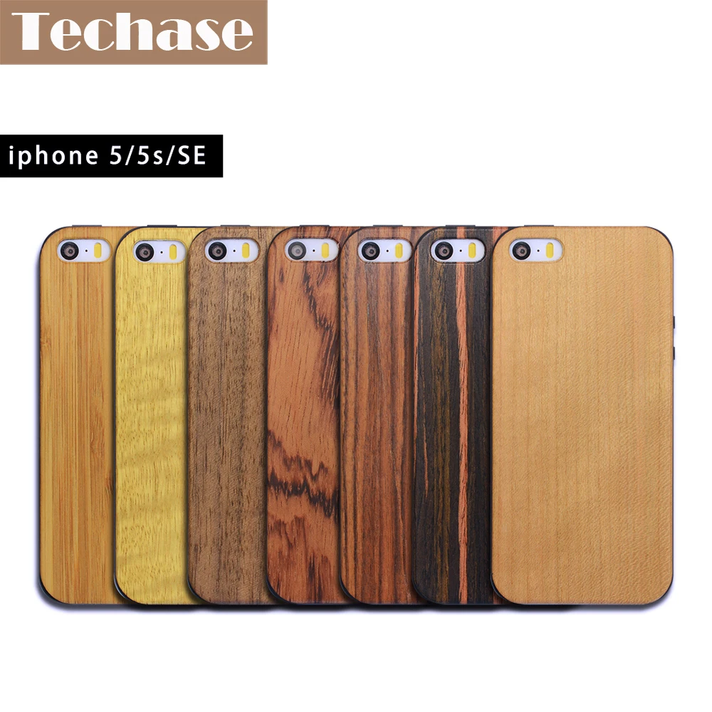 Techase IMD Деревянный чехол для iPhone 6s ультра-тонкие чехлы телефонов 7 Plus жесткие