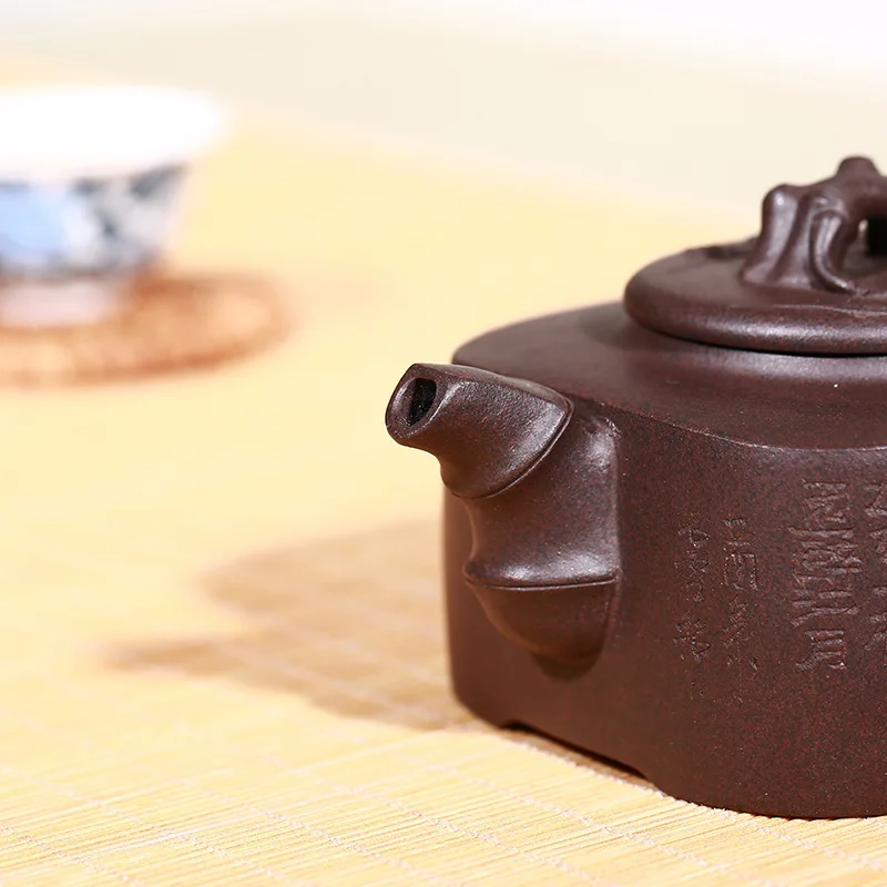 undressed ore old famous peng-cheng gu all hand purple clay authentic sifang mei xiang pot manufacturer wholesale | Дом и сад