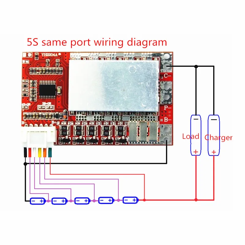 5S 50A BMS плата/55A 3,7 в литиевая батарея Защитная плата/3,2 в железо фосфат/LiFePO4 батарея BMS плата с балансом