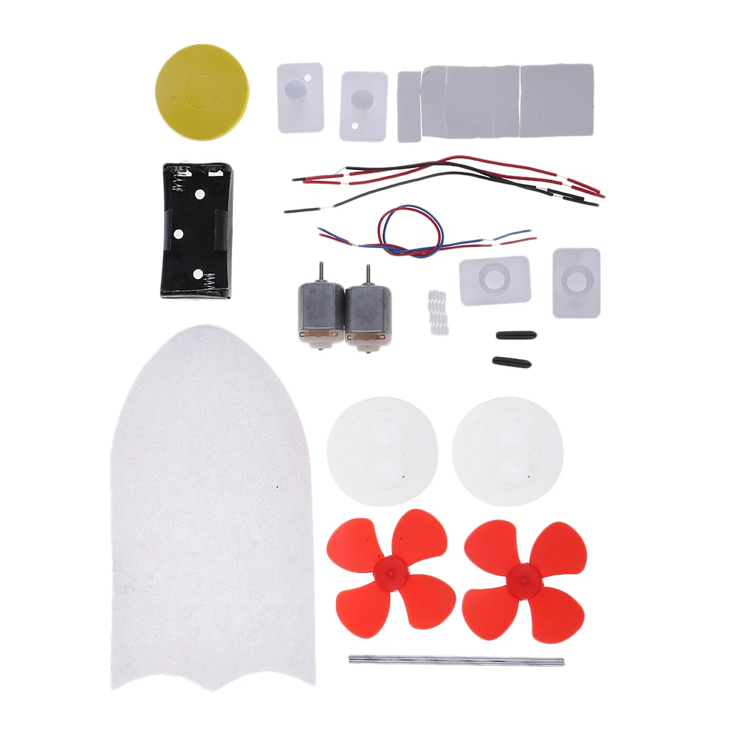 Science DIY RC набор гоночных лодок научный эксперимент материал Обучающие игрушки