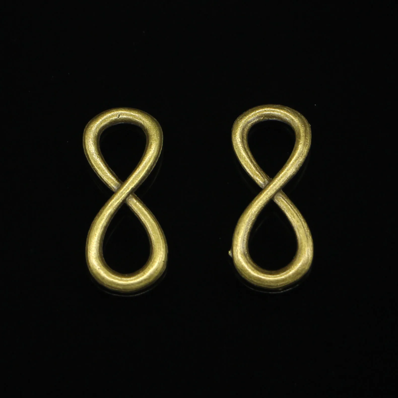 20pcs Charms infinity connector Antique Bronze Plated Pendants Fit Jewelry Making Findings Accessories 30*12mm | Украшения и
